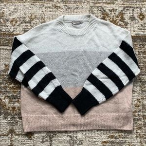 All Saints Nicoli color-block striped sweater